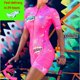 thumbnail image 1 of Conjunto de Jersey de Ciclismo de manga corta para triatlón para mujer, Maillot, Ropa de Ciclismo, camisetas para bicicleta, mono Go, 2023 Tan Jianjun  unisex, 1 of 2