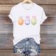 thumbnail image 1 of TaTaai Short Sleeve T Shirt for Women Easter Print Round Neck Casual Loose Fit Soft Stretchy Tee Cute Fashion Top for Spring Holiday Party Daily Casual Wear Gift, 1 of 6