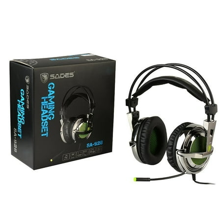 Sades SA-928 Stereo Lightweight PC Gaming Headphones/Headset, 3.5 mm Jack with Mic for Laptop PC/MAC Sades SA-928 Stereo Lightweight PC Gaming Headphones/Headset, 3.5 mm Jack with Mic for Laptop PC/MAC