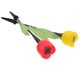 thumbnail image 3 of GOOHOCHY Juego de 2 lámparas solares de tulipán para exteriores, decoración de jardín, color aleatorio, 3 of 8