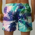 thumbnail image 6 of UVEASISHA Mens Vacation Trunks Big and Tall,Mens Shorts Swim Trunks Hawaiian Bathing Suit Trendy Printed Swimsuits Beach Shorts Big and Tall Pants with Pockets, 6 of 6