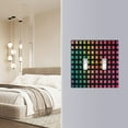 thumbnail image 4 of Yayeee Toggle Light Switch Wall Plate 2-Gang 4.56"x4.48" Decorative Outlet Cover, Pink Block Pattern, 4 of 7