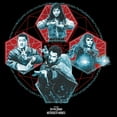 thumbnail image 2 of Boy's Marvel Doctor Strange in the Multiverse of Madness Action Panels  Pull Over Hoodie Black X Large, 2 of 4