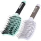 thumbnail image 1 of TaiBest Juego de cepillos de pelo con cerdas de jabalí – Cepillo desenredante para cabello seco/húmedo para cabello rizado fino y grueso – Cepillo de pelo curvado y ventilado para mujeres, hombres o n, 1 of 5