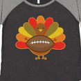 thumbnail image 4 of Inktastic Thanksgiving Day Turkey Football Fan Women's Plus Size T-Shirt, 4 of 5