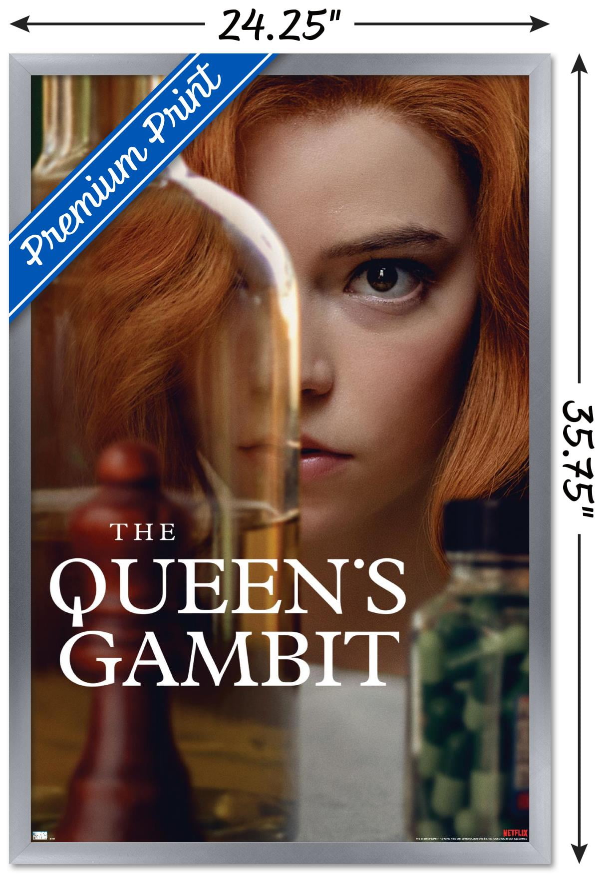 Netflix The Queen's Gambit - Chess Wall Poster, 14.725 x 22.375