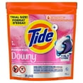 thumbnail image 3 of Tide Power PODs + Downy Laundry Detergent Pods, Soft Boosters + April Fresh, Detergent soap pacs for Laundry washing, HE compatible, 9 Count, 3 of 18