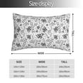 thumbnail image 2 of Yiaed Hand Drawn Snake Print Brushed Microfiber Envelope Pillowcases, Standard,Envelope Closure Pillow Cases(No pillow core)-14"x20", 2 of 6
