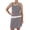Navy, variant on Euro Design Ladies Soft Cotton Casual Tank Summer Fashion Dress Beach Cover-up Sun dress