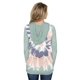 thumbnail image 4 of Sudadera con capucha, sudadera con capucha, solo abullonada, teñida, verde, para mujer, 4 of 5