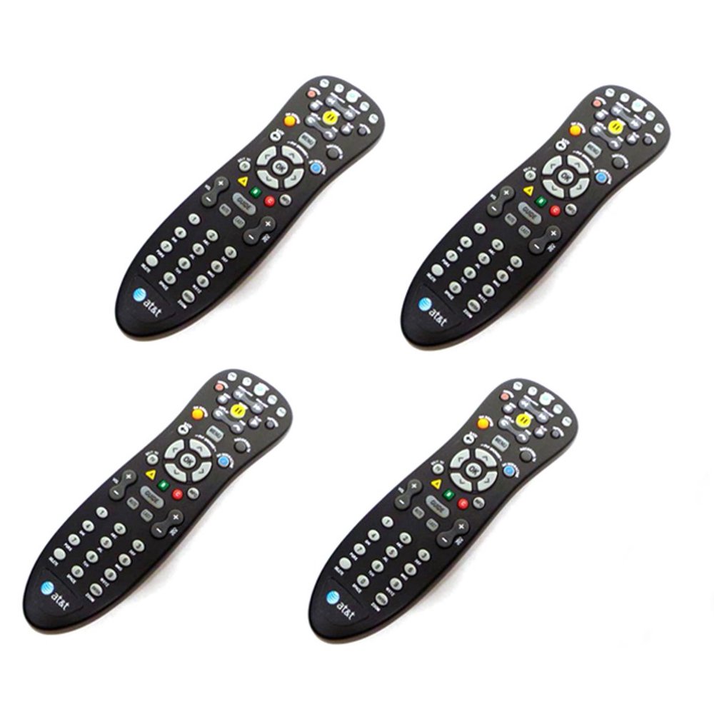 4 AT&T UVerse S10S4 Universal Remote Controls (Refurbished) Walmart