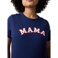thumbnail image 5 of Ingrid & Isabel For Every Belly Women's Maternity Short Sleeve Relaxed Crew Graphic Tee, Sizes S-XXL, 5 of 10