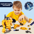 thumbnail image 2 of Flooyes 6-in-1 Solar Robot Kit, STEM Toys Educational Science Kit for Kids Boys Girls Ages 7 8 9 10 11 12, Birthday Gift for Boys, 2 of 7