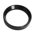 thumbnail image 1 of Embudo dosificador magnético para café expreso, herramienta duradera para portafiltros, cafeterías caseras negro 51mm, 1 of 8