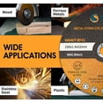thumbnail image 7 of SATC 25 Pack 9" x .075" x 7/8" Cut Off Wheels for Angle Grinder, Reinforced Metal & Stainless Steel Cutting Discs, 7 of 7