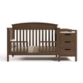 thumbnail image 3 of Graco Benton 4-in-1 Convertible Baby Crib and Changer, Hazelnut, 3 of 13