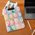 thumbnail image 5 of FORMRS A4 Clipboard Folder with Pen Holder Horizontal Foldable School Office Binder, Pink Checkered Daisy, 5 of 9