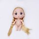 thumbnail image 1 of Cute Mini 10cm 1/6 Doll Nude Body 5 Jointed Moveable With Dolls Hair 3D Eyes DIY Toys Accessories Gift for Girl Gao Jinjia LED, 1 of 2