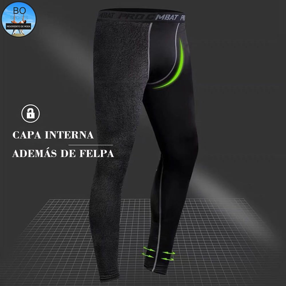 Shein Medias Deportivas Hombre Pantalones De Compresión 3/4 Para