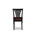thumbnail image 4 of East West Furniture 3 PC Kitchen Table set-Dining Table and 2 Kitchen Chairs, 4 of 5