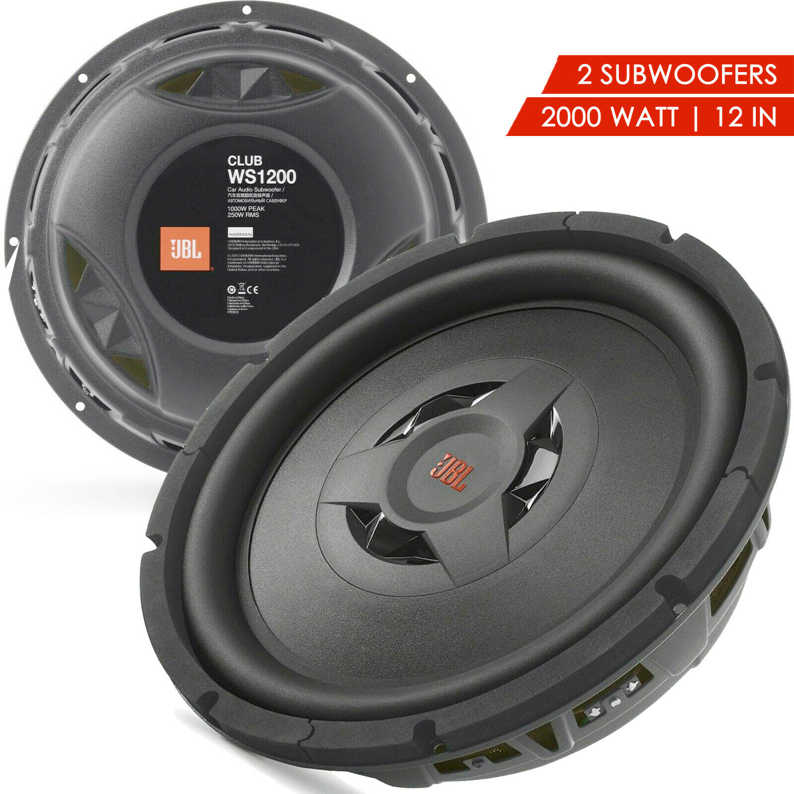 subwoofer auto jbl 2000w