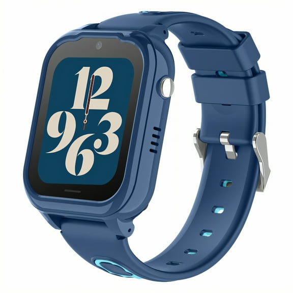 GJX Smart Watch for Kids,Emergency Call Kids Smart Watch,Voice Chat Watches for Kids,Blue,4G