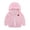 Pink, variant on Kids Striped Zip up Hooded Sun Protection Jacket Thin Breathable Long Sleeve Air Conditioning Cardigan Lightweight UV Sun Coat for Toddler Boys Girls 1-8Y Pink 1-2Years