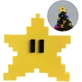 thumbnail image 1 of Adorno para árbol de Navidad con forma de estrella en 3D, árbol de Navidad decorativo con forma de estrella de píxel, decoración para árbol de Navidad para reuniones, festividades y fiestas, 1 of 5