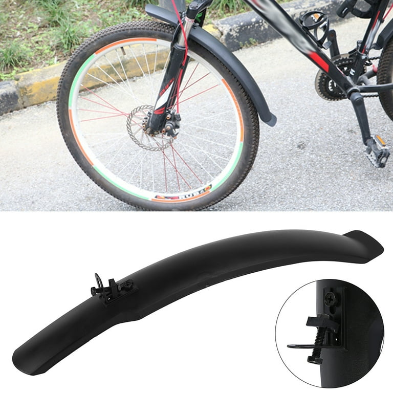 Everso Bike Mudguard,Adjustable Bike Mudguard Set, Bike Front and Rear Mud  Guard Portable Adjustable Bike Fender Mudflap