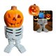 thumbnail image 2 of Halloween Pumpkin Knight Garden Decoration Resin Lantern Skull, 2 of 5