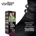 thumbnail image 2 of VIP HAIR COLOUR SHAMPOO (Black, Pack of 2), 2 of 5