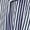 Blue, variant on Plus-Size Women's Sleeveless Striped Midi Dress with Tie Waist and Pockets