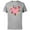 Athletic Heather, variant on Disney Princess Family Heart Sis of the Birthday Kid - Short Sleeve Cotton T-Shirt for Adults - Customized-Black