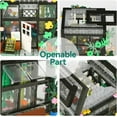 thumbnail image 5 of WAAYEE Flower House Building Mini Set with LED, City Street View Greenhouse Building Blocks, Gift for Friends and Building Fans (579 Pcs), 5 of 8