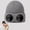 Gray, variant on Sail Goggles Hat, Double-Layer Thermal Fleece Design, Integrated Visor and Helmet Design, Foldable and Flexible to Wear, Highly Elastic and Machine-Washable, Suitable for Outdoor Use
