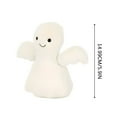 thumbnail image 3 of NAOJIE Boo Ghost Stuffed Animal - Pocket-Sized Play - Collectable Fun - Ideal Halloween Gift - White 6 Inches, 3 of 6
