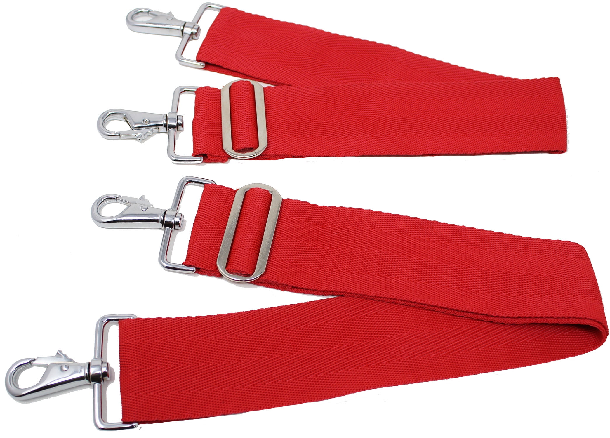 2" Horse Blanket Replacement Adjustable Surcingles Straps w/ Snaps Red