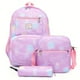 thumbnail image 2 of 3pcs Juego De Bolsas Con Patrón Kawaii Mochila Escolar Preppy Con Bolsa Cruzada Y Estuche Para Lápices Para Estudiantes, 2 of 4