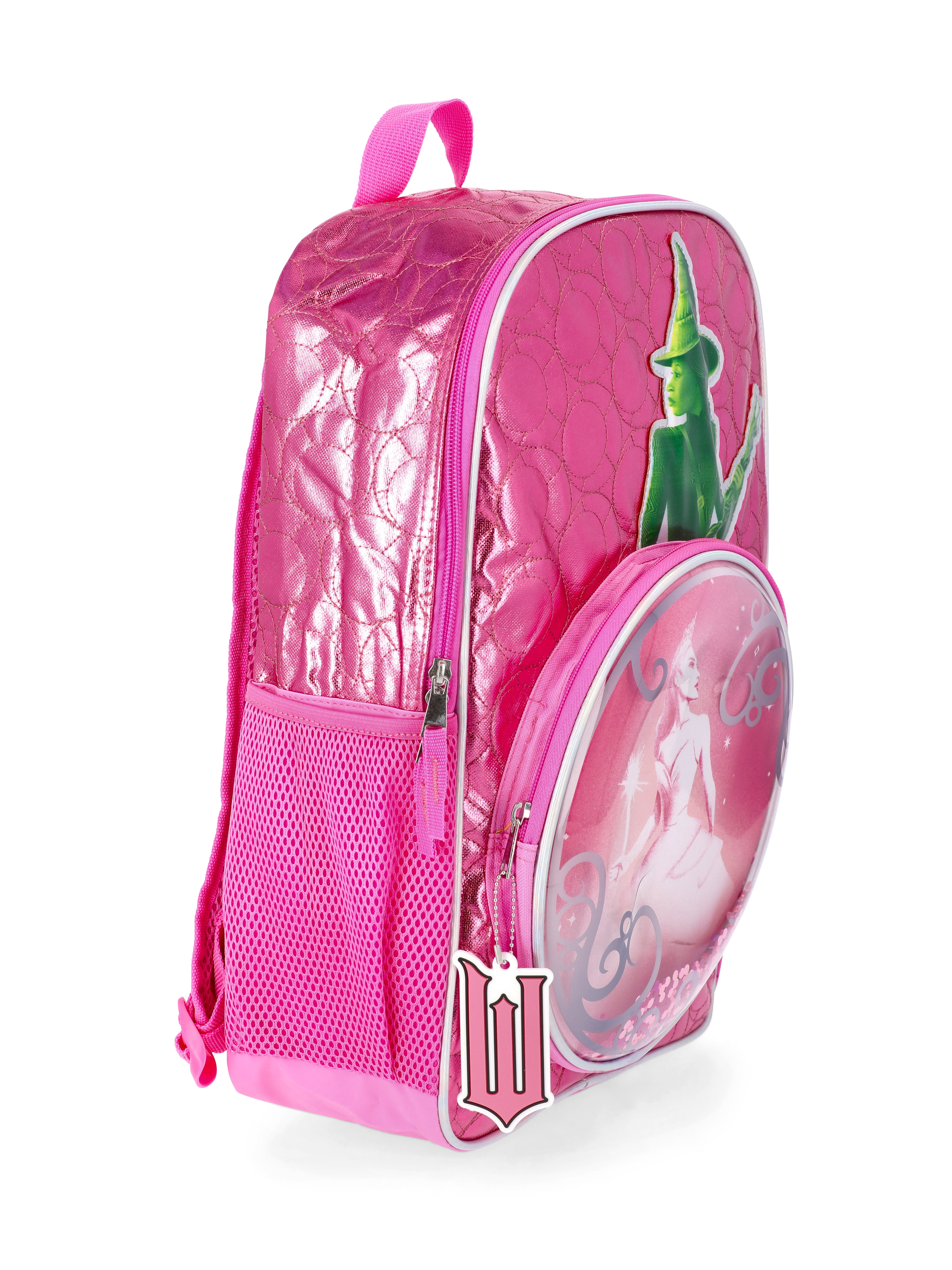 Wicked Vibes Girls 17" Backpack Pink