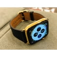 thumbnail image 5 of Custom 24K Gold Plated 44mm iWatch SERIES 5 with Black Leather Band GPS+LTE (2019 Release), 5 of 5
