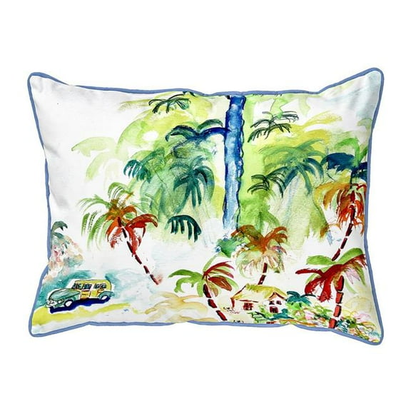 Betsy Drake ZP821 20 x 24 in. Colorful Palms Indoor & Outdoor Extra Large Pillow