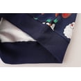 thumbnail image 5 of POPTEM Kids Christmas Sweatshirts Santa Graphic Crewneck Cotton Tops Size 6, 5 of 6