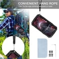 thumbnail image 4 of Compatible with iPhone 13 Pro Max Case Metal Phone Case Stand Built in Screen Protector Outdoor Sports Heavy Duty Protection Shockproof Cover (2021 6.7 lnch) Black, 4 of 8