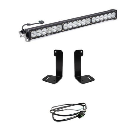 Baja Designs 2018  Jeep Wrangler JL/JT OnX6  30in Bumper LED Light Bar Kit w/ Upfitter - 447657UP
