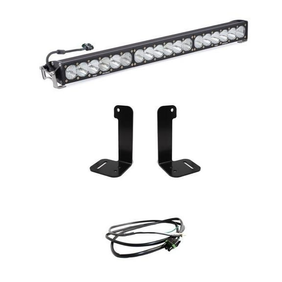 Baja Designs 2018  Jeep Wrangler JL/JT OnX6  30in Bumper LED Light Bar Kit w/ Upfitter - 447657UP