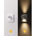 thumbnail image 2 of 6-Pack Mini LED Plug-in , Auto On/Off with Dusk to Dawn Sensor, 2700K Warm White, 360° Adjustable Lighting for Bedroom, Bathroom, Hallway, Stairs, Kids Room, 2 of 4