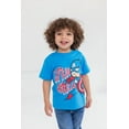 thumbnail image 4 of Marvel Spider-Man Captain America Black Panther Little Boys 4 Pack T-Shirts Toddler to Big Kid, 4 of 5