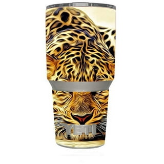Leopard Yeti with Handle 24oz – Double Trouble Western Co