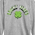 thumbnail image 3 of Instant Message - Lucky Vibes - Toddler & Youth Long Sleeve Graphic T-Shirt, 3 of 6