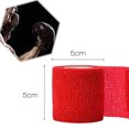 thumbnail image 2 of Tattoo Grip Cintas elásticas Banda Accesorios Envolturas Cintas impermeables (Rojo) Ehuebsd Cuidado Belleza, 2 of 7